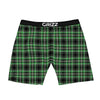 Tartan St. Patrick's Day Print Pattern Boxer Briefs-grizzshop