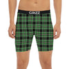 Tartan St. Patrick's Day Print Pattern Boxer Briefs-grizzshop