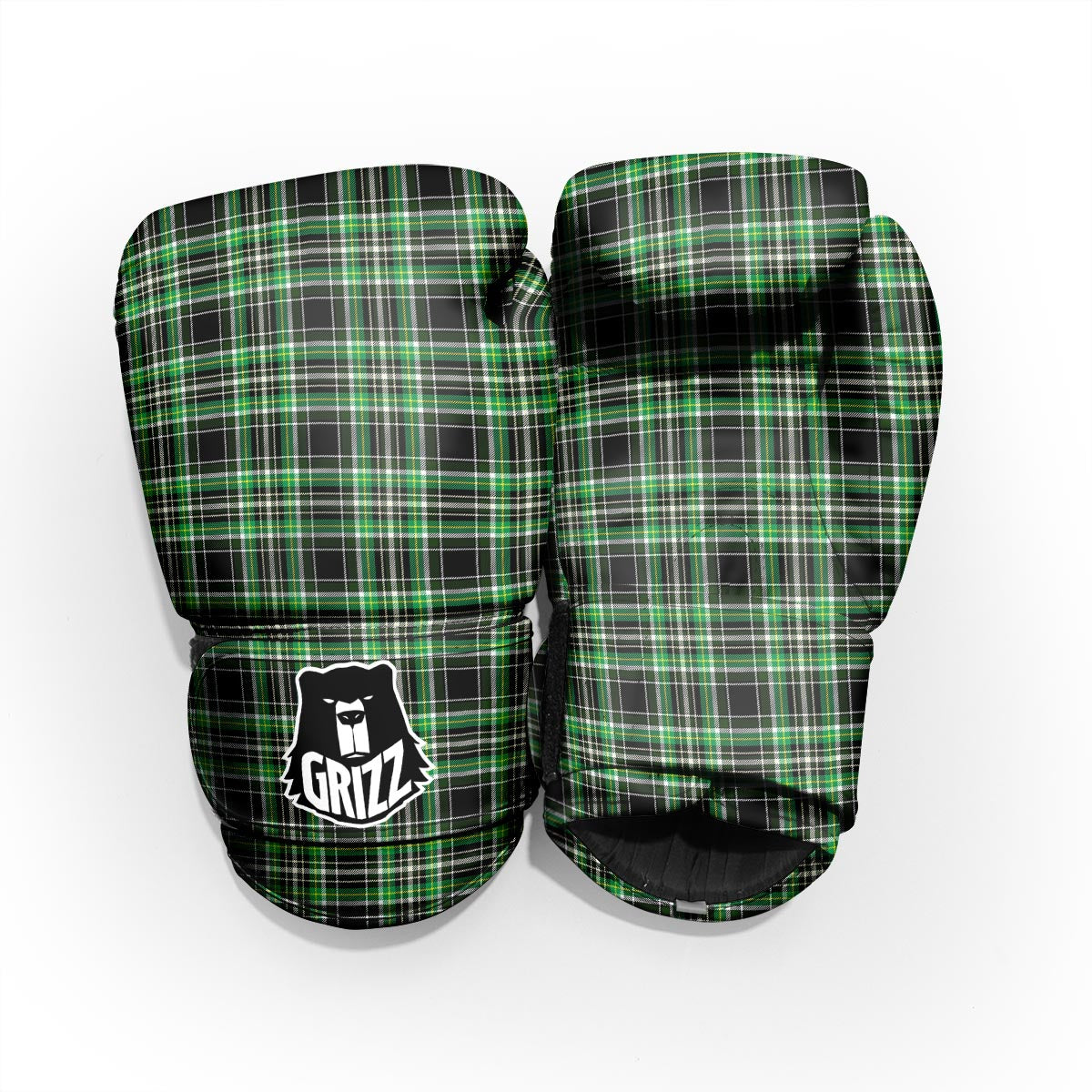 Tartan St. Patrick's Day Print Pattern Pro Boxing Glove