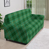 Tartan St. Patrick's Day Print Sofa Cover-grizzshop