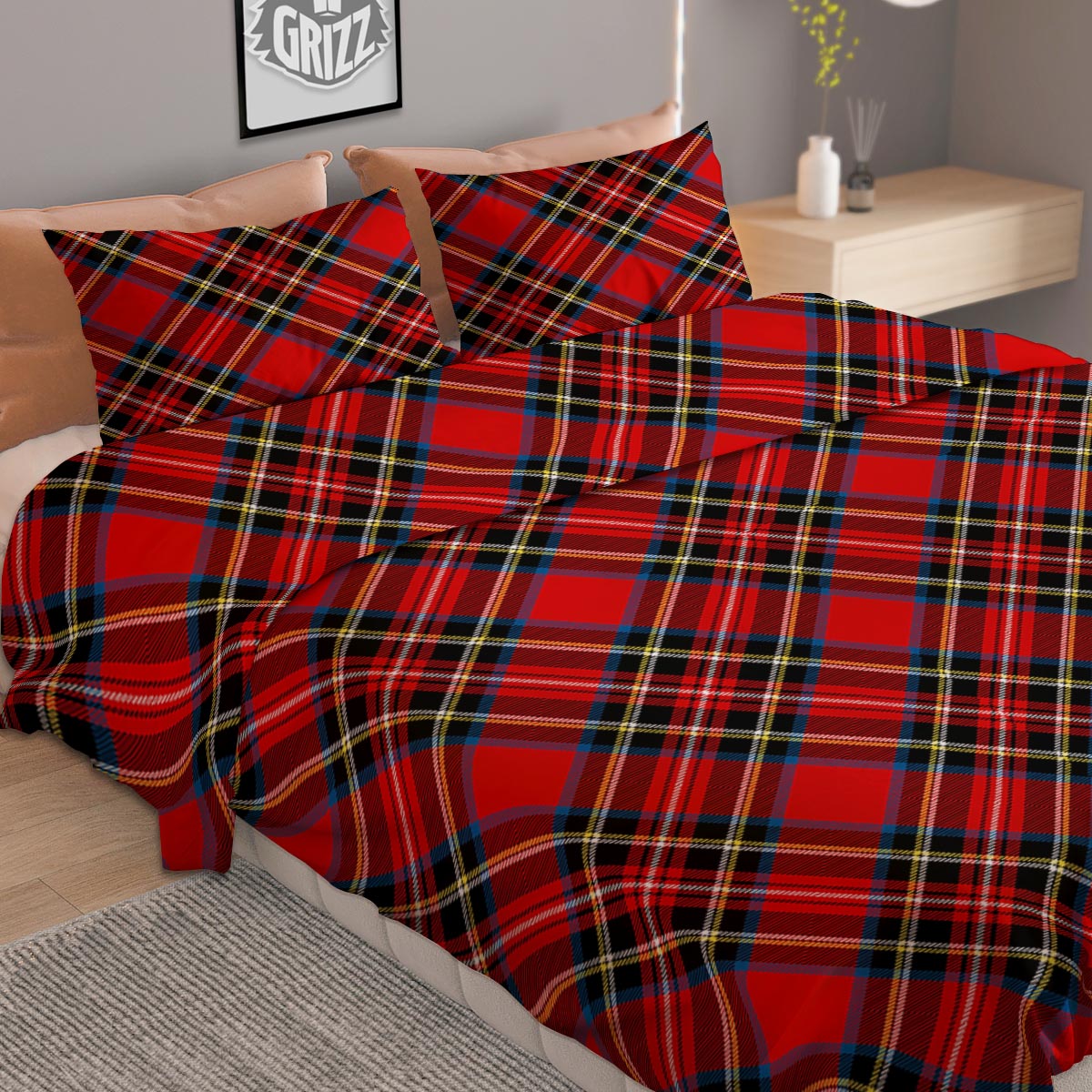 Toucan And Tropical Palm Leaf Print Duvet Cover Bedding Set