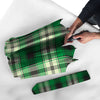 Tartan UFO Green Print Pattern Umbrella-grizzshop