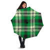 Tartan UFO Green Print Pattern Umbrella-grizzshop