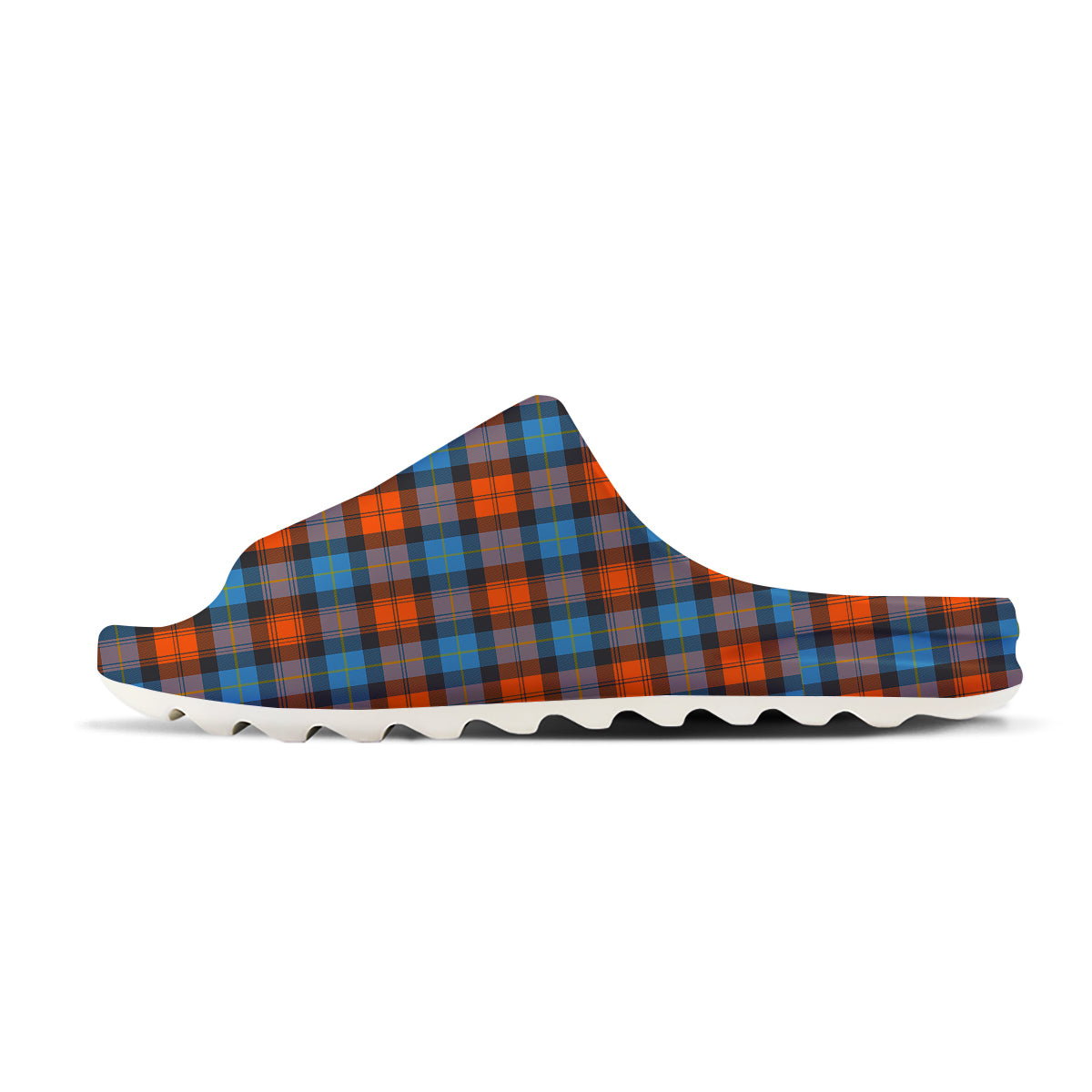 Tartan Western Print Pattern Sandals-grizzshop