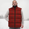 Tartan Christmas Scottish Print Pattern Down Vest