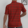 Tartan Christmas Scottish Print Pattern Untucked Shirts-grizzshop