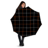 Tattersall Black Halloween Print Pattern Umbrella-grizzshop