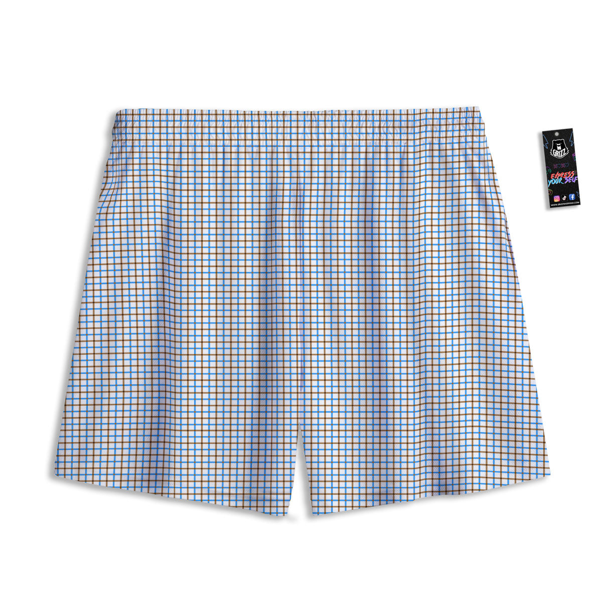 Surfing Graffiti Print Pattern Mesh Shorts