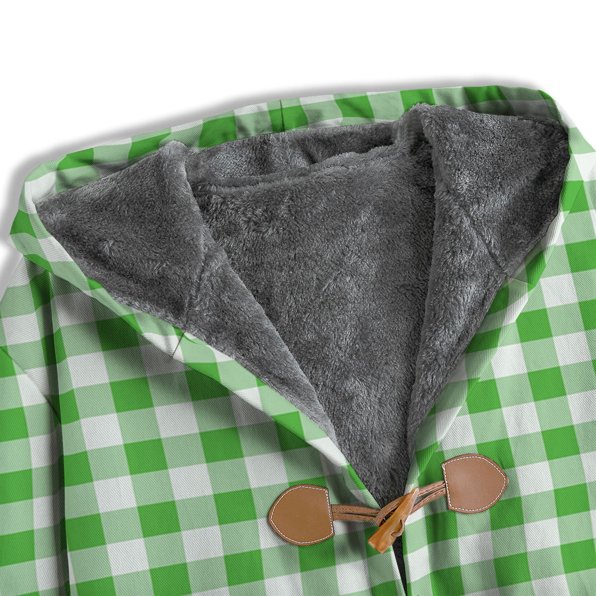 Tattersall Green Print Pattern Men's Windbreaker Jacket-grizzshop
