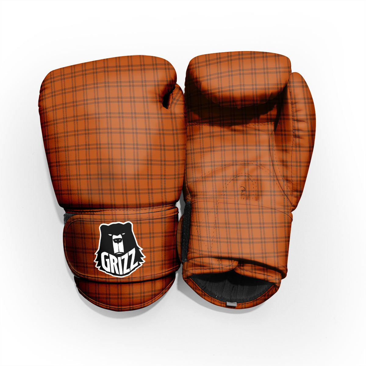 Tattersall Halloween Print Pattern Pro Boxing Glove