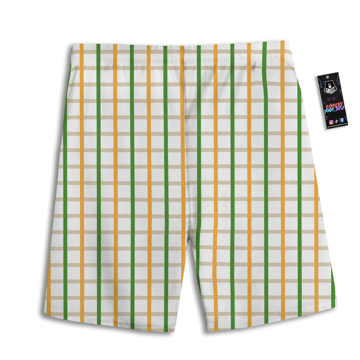 Tie Dye Pastel Print Men's Athletic Shorts
