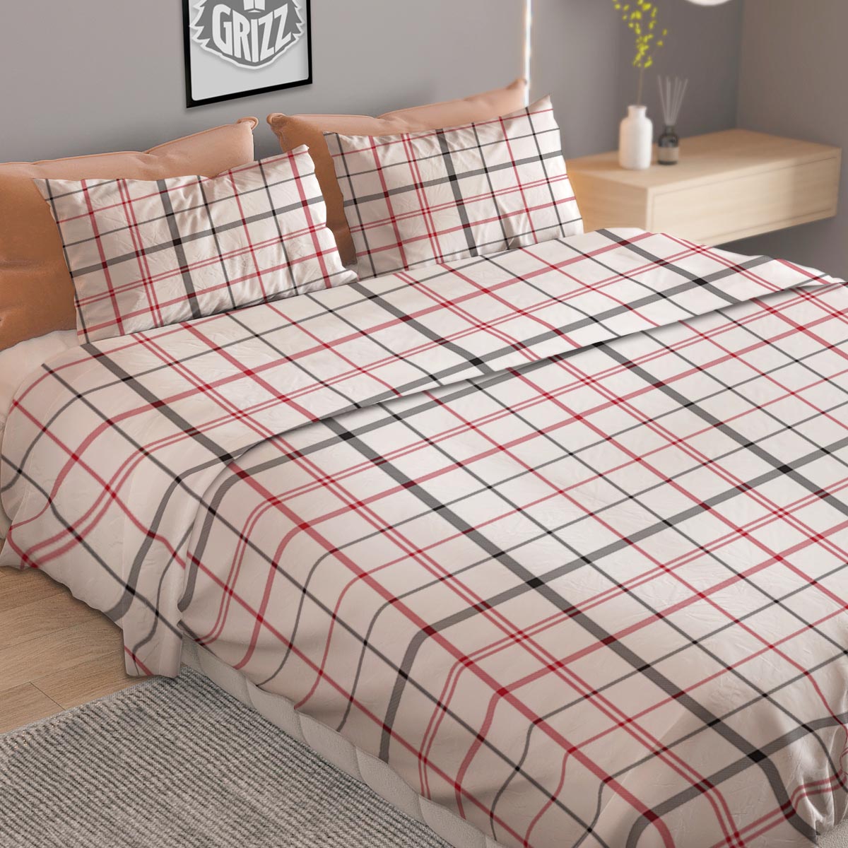 Tree Of Life Yin Yang Print Duvet Cover Bedding Set
