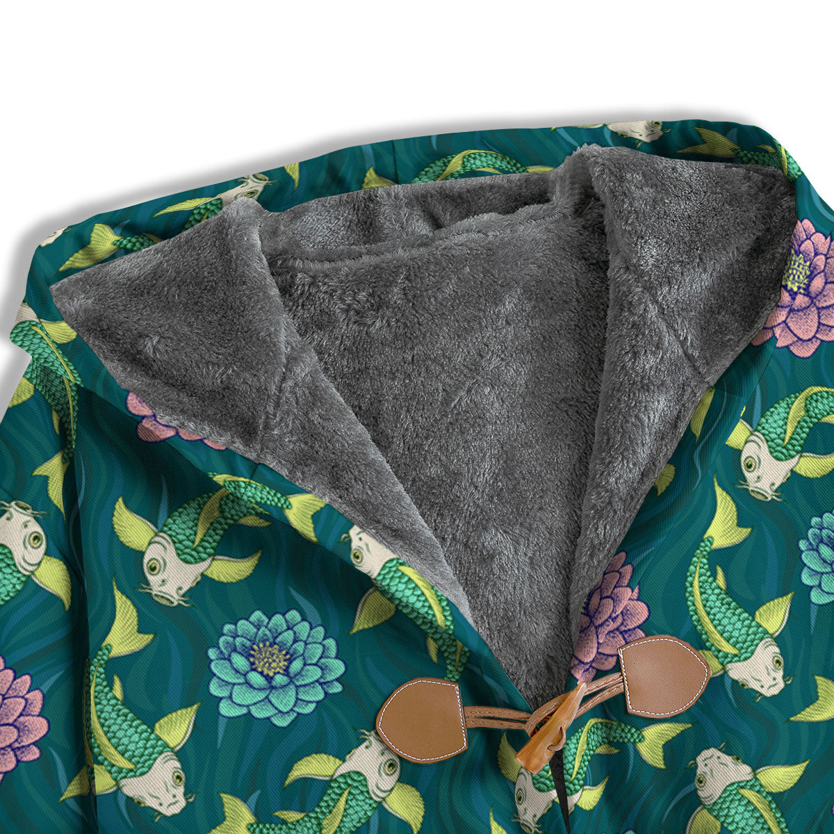 Tattoo Koi Carp Japanese Print Pattern Men's Windbreaker Jacket-grizzshop