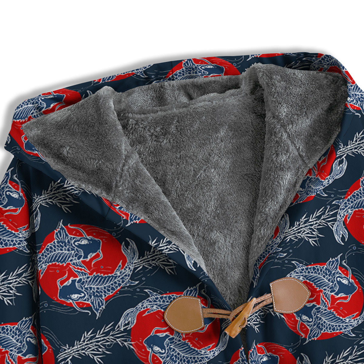 Tattoo Koi Fish Japanese Print Pattern Men's Windbreaker Jacket-grizzshop