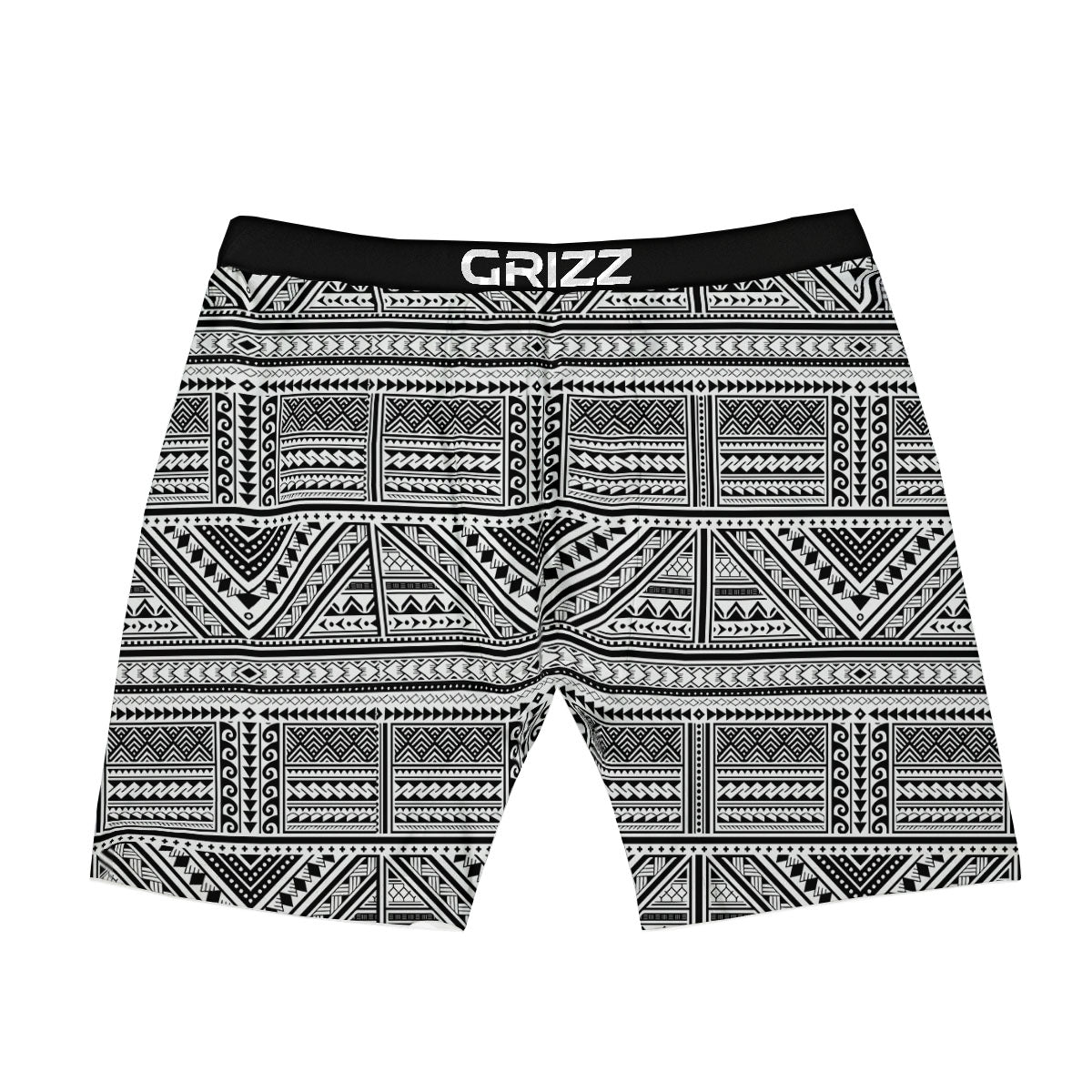 Tattoo Maori Polynesian Print Pattern Boxer Briefs-grizzshop