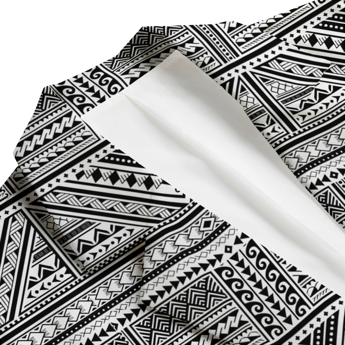 Tattoo Maori Polynesian Print Pattern Men's Blazer-grizzshop