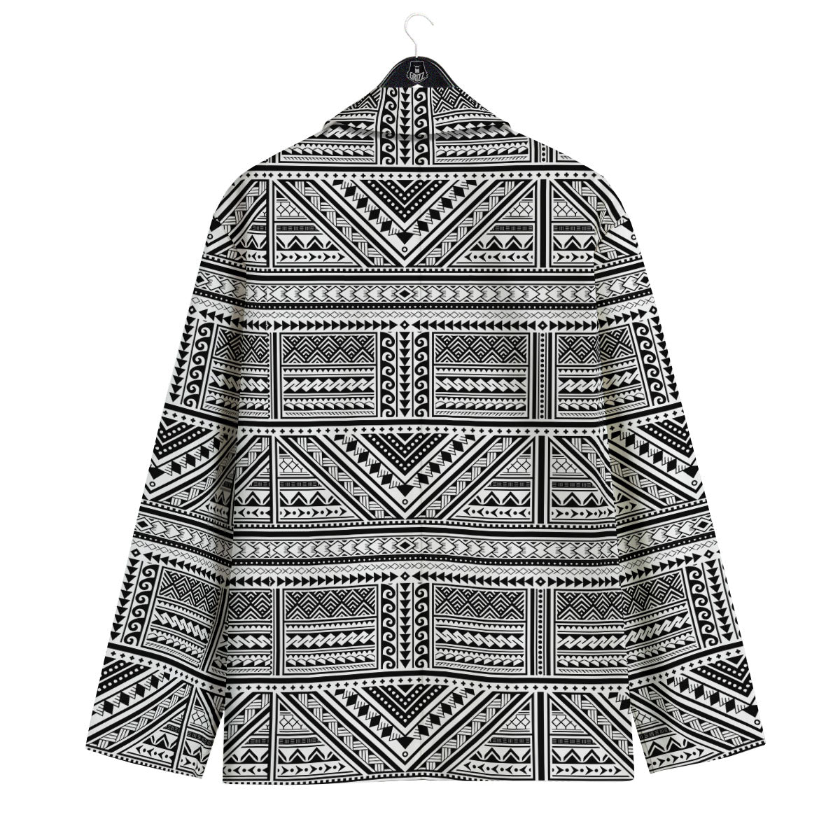 Tattoo Maori Polynesian Print Pattern Men's Sport Coat-grizzshop