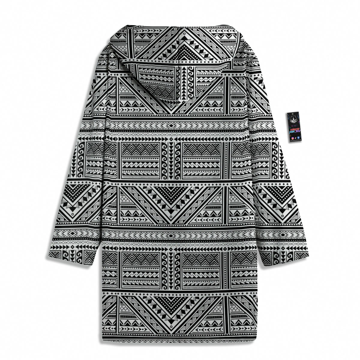 Tattoo Maori Polynesian Print Pattern Men's Windbreaker Jacket-grizzshop