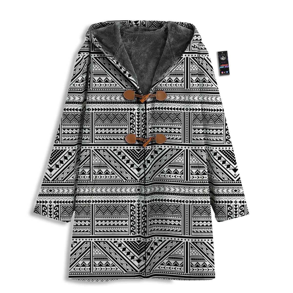 Tattoo Maori Polynesian Print Pattern Men's Windbreaker Jacket-grizzshop