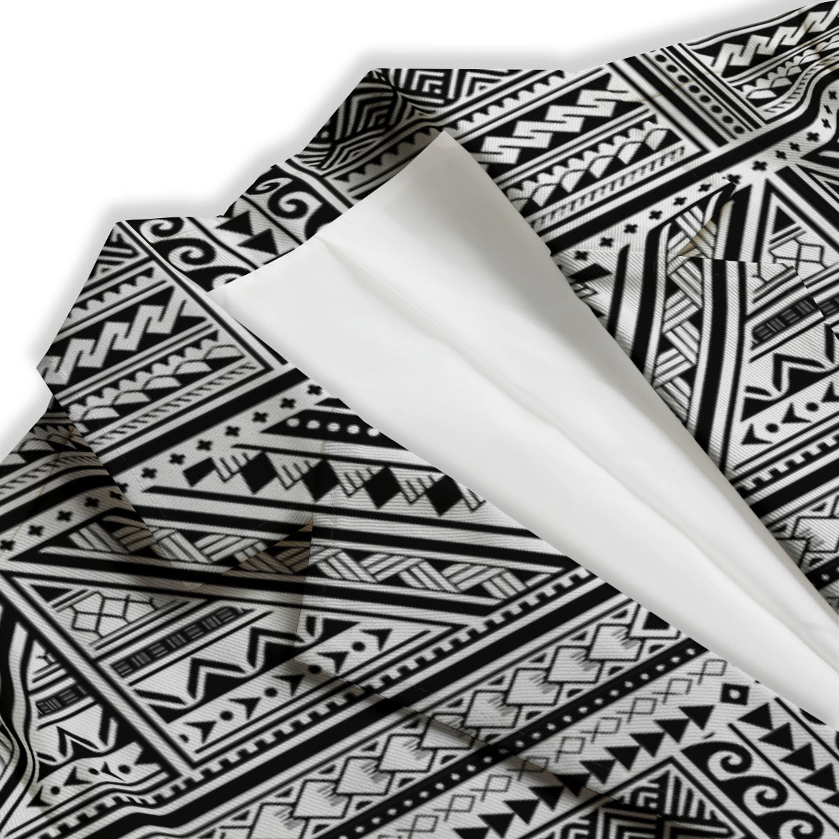 Tattoo Maori Polynesian Print Pattern Women's Blazer-grizzshop