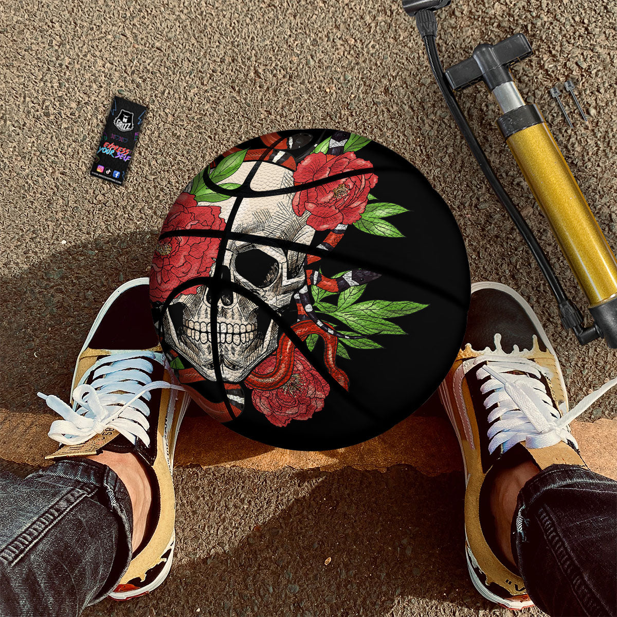 Tree Sunshine Autumn Print Basketball