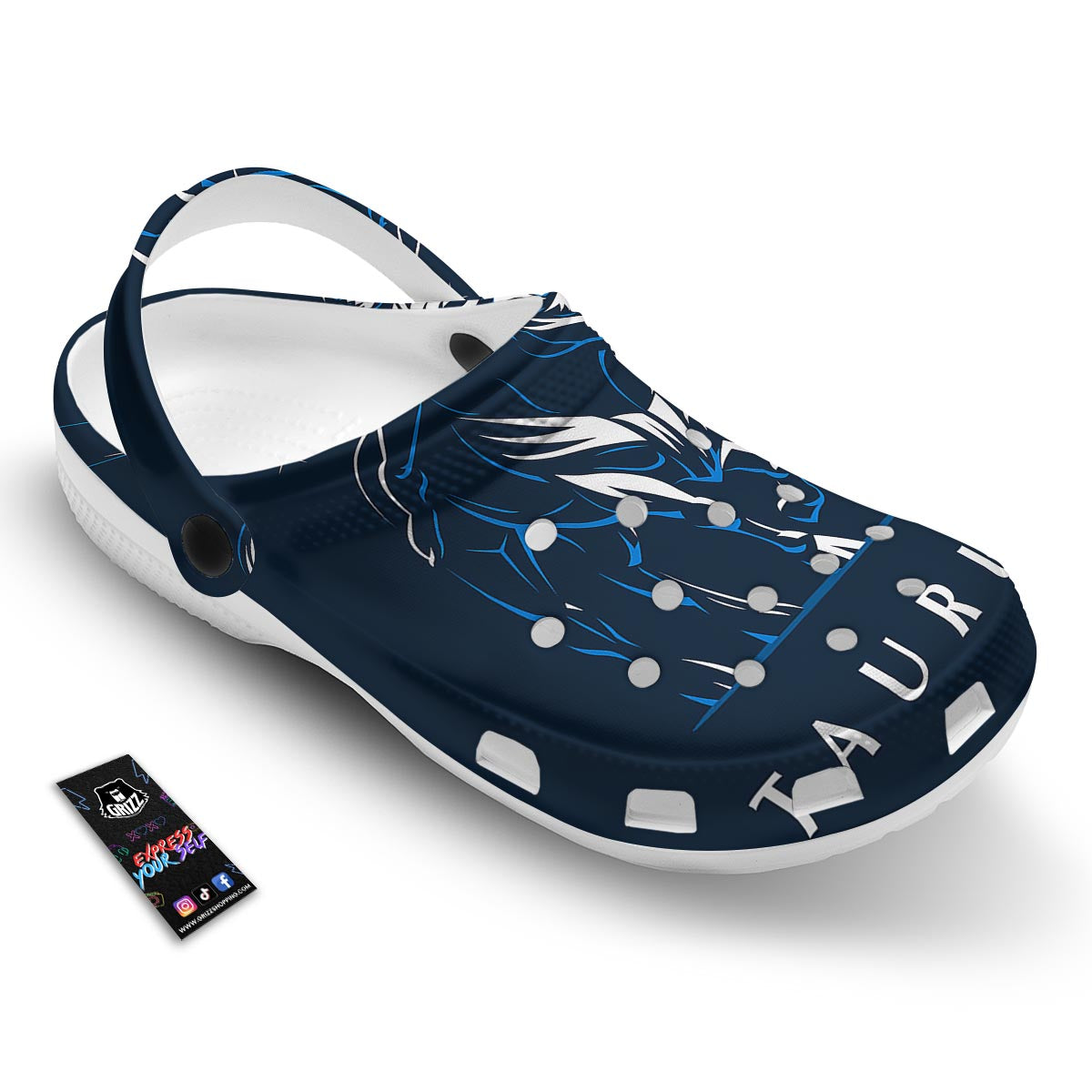 Taurus Constellation Sign Print Clog-grizzshop