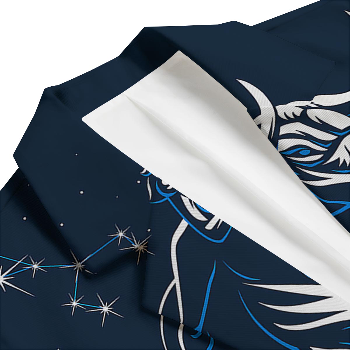Taurus Constellation Sign Print Men's Blazer-grizzshop