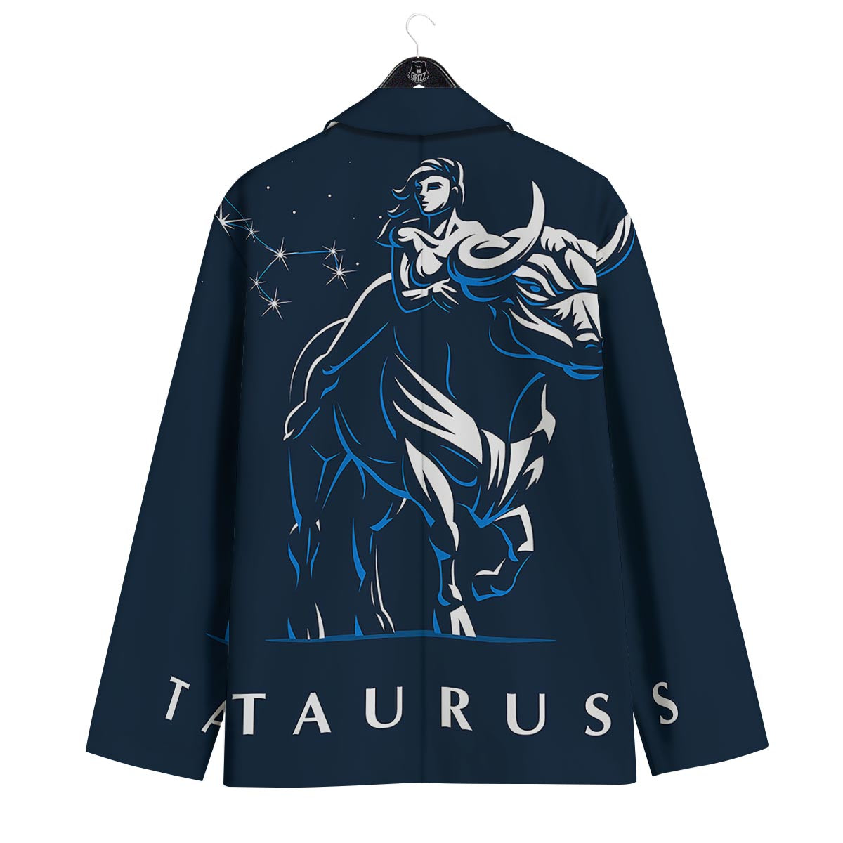 Taurus Constellation Sign Print Men's Sport Coat-grizzshop