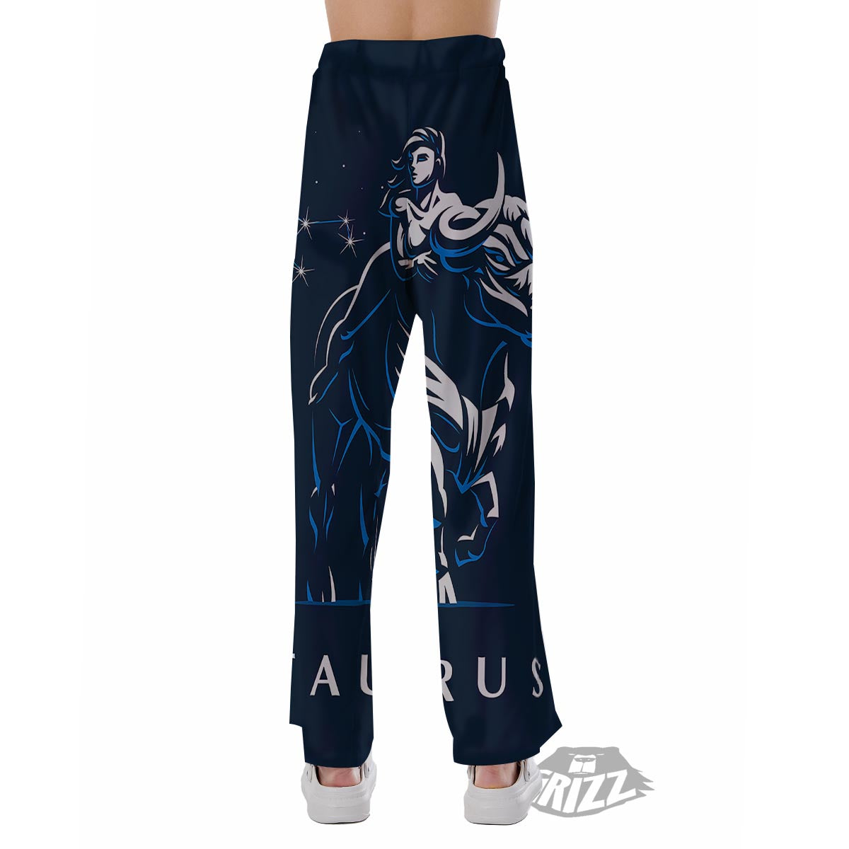 Taurus Constellation Sign Print Pajama Pants-grizzshop