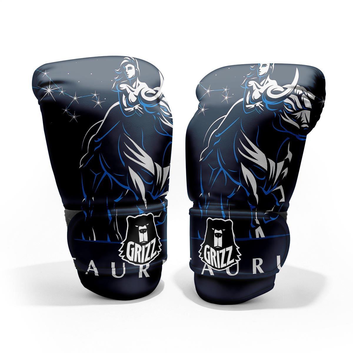 Taurus Constellation Sign Print Pro Boxing Glove