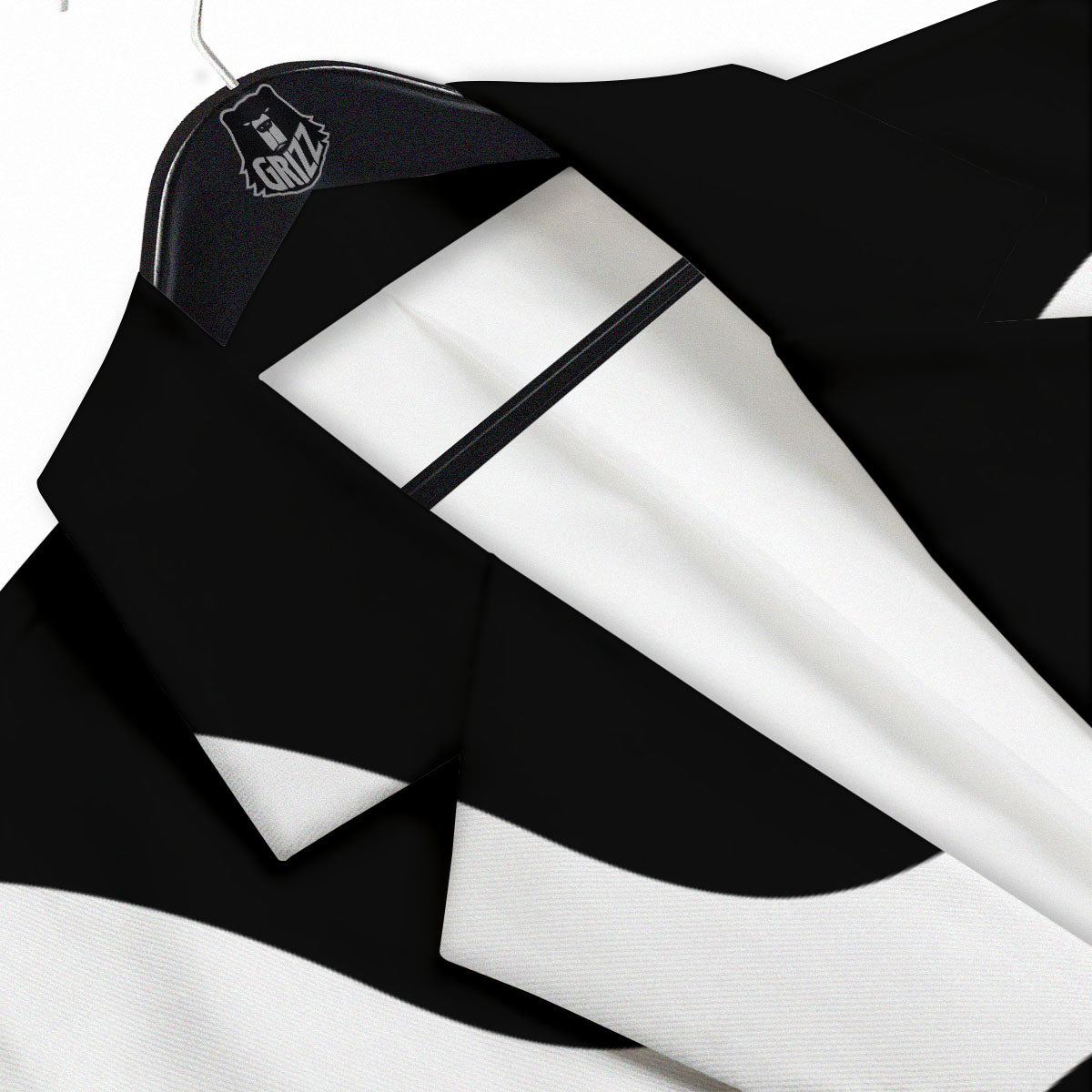 Taurus Sign White And Black Print Men's Sport Coat-grizzshop