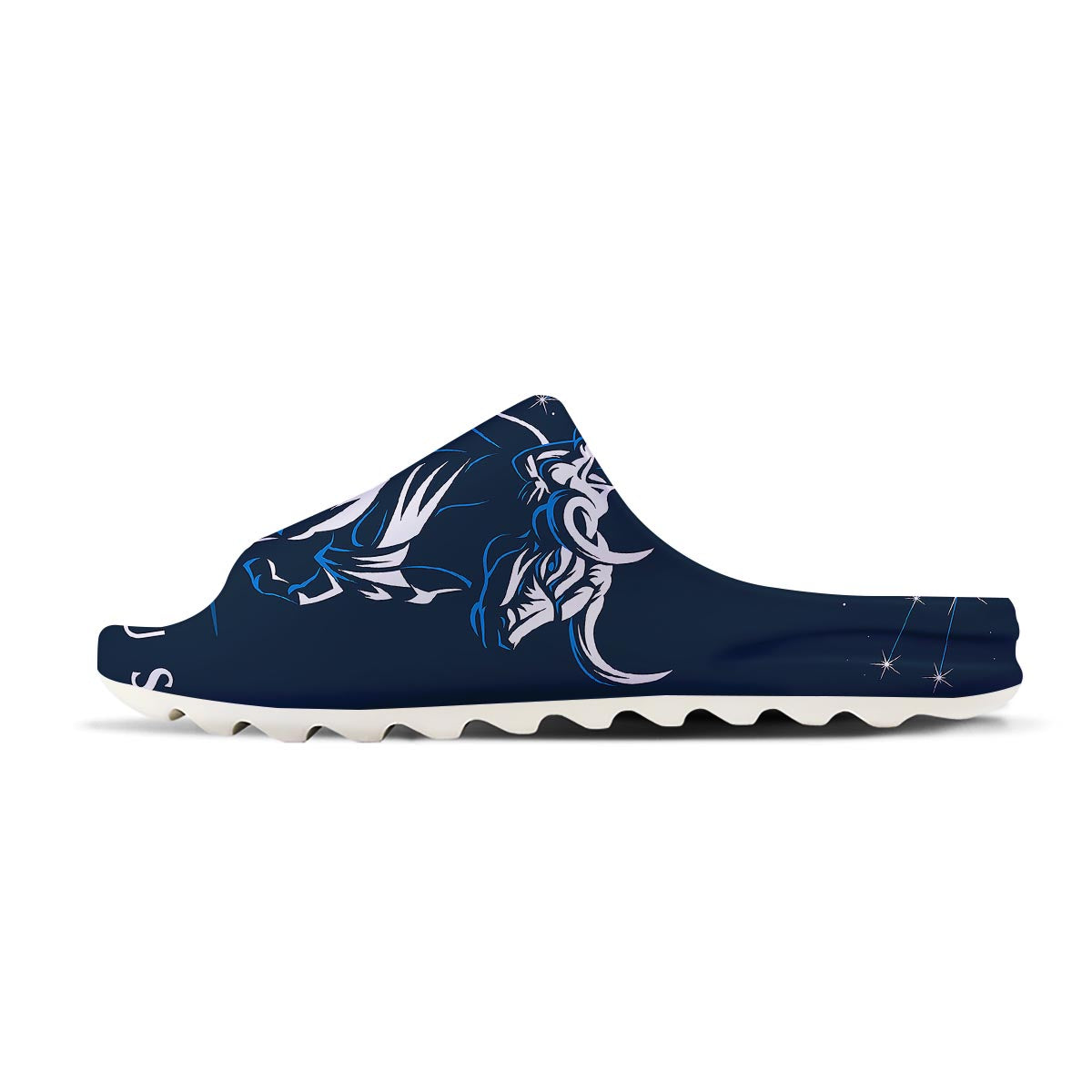 Taurus Constellation Sign Print Sandals-grizzshop