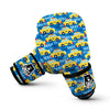 Taxi Car Pattern Print Boxing Gloves-grizzshop