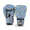 Taxi Car Print Pattern Boxing Gloves-grizzshop