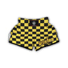 Taxi Pattern Print Muay Thai Boxing Shorts-grizzshop