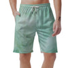 Teal Marble Men's Shorts-grizzshop