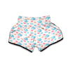 Teapot And Macaron Pastel Print Pattern Muay Thai Boxing Shorts-grizzshop