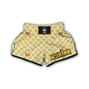 Teddy Bear Pattern Print Muay Thai Boxing Shorts-grizzshop