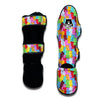 Teddy Gummy Bear Colorful Print Pattern Muay Thai Shin Guards-grizzshop