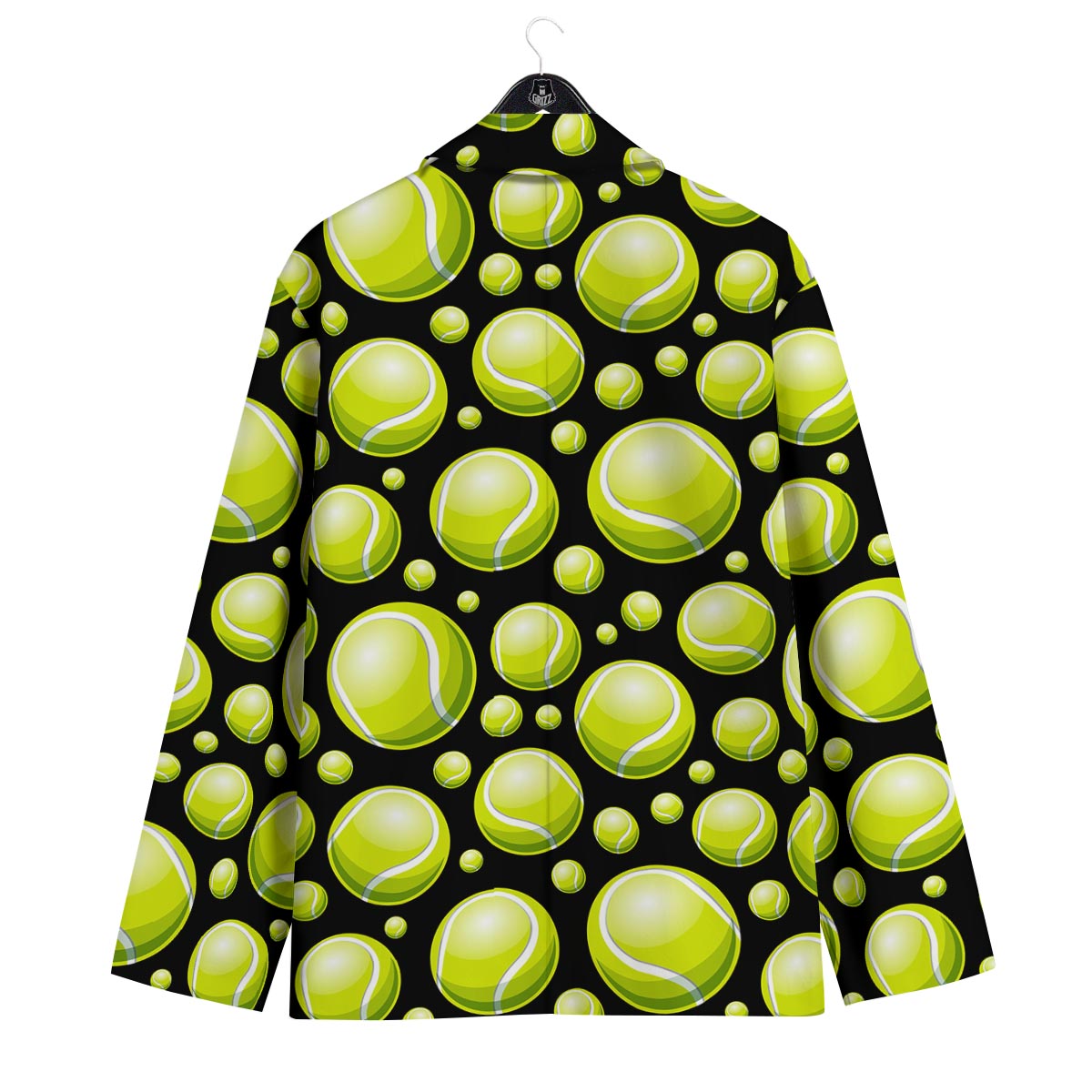 Tennis Balls Print Pattern Men's Sport Coat-grizzshop