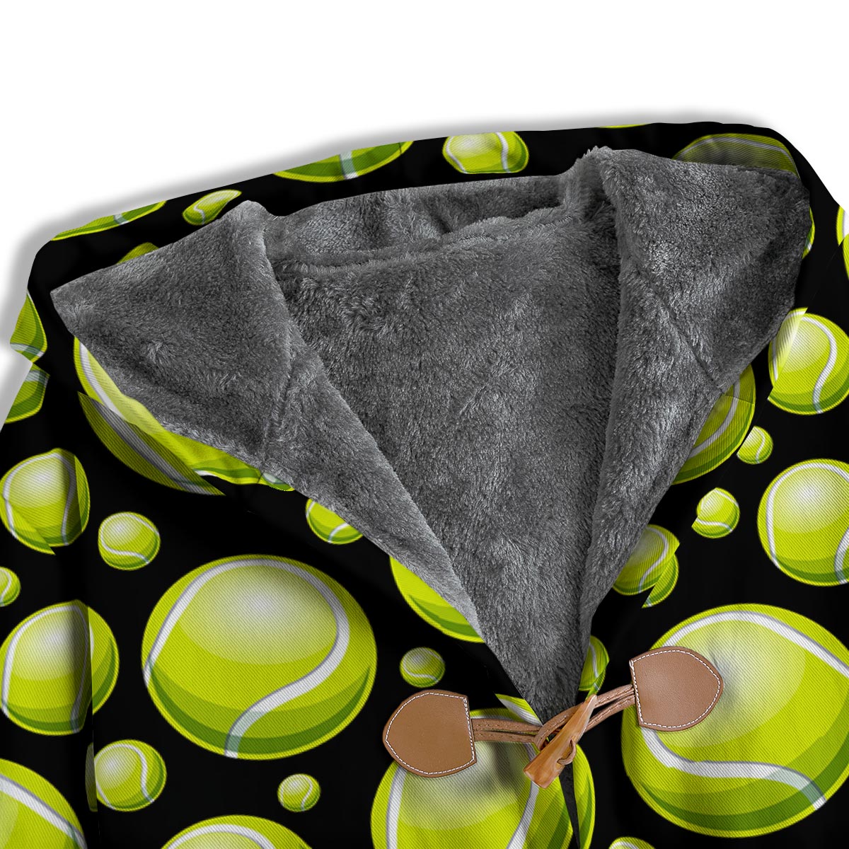 Tennis Balls Print Pattern Men's Windbreaker Jacket-grizzshop