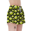 Tennis Balls Print Pattern Women's Shorts-grizzshop