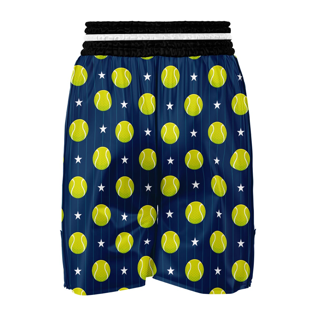 Tennis Pattern Print Boxing Shorts-grizzshop