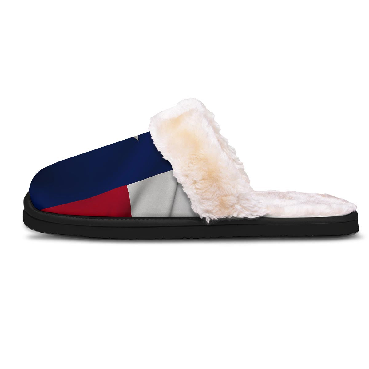 Texas Flag Print Slippers-grizzshop