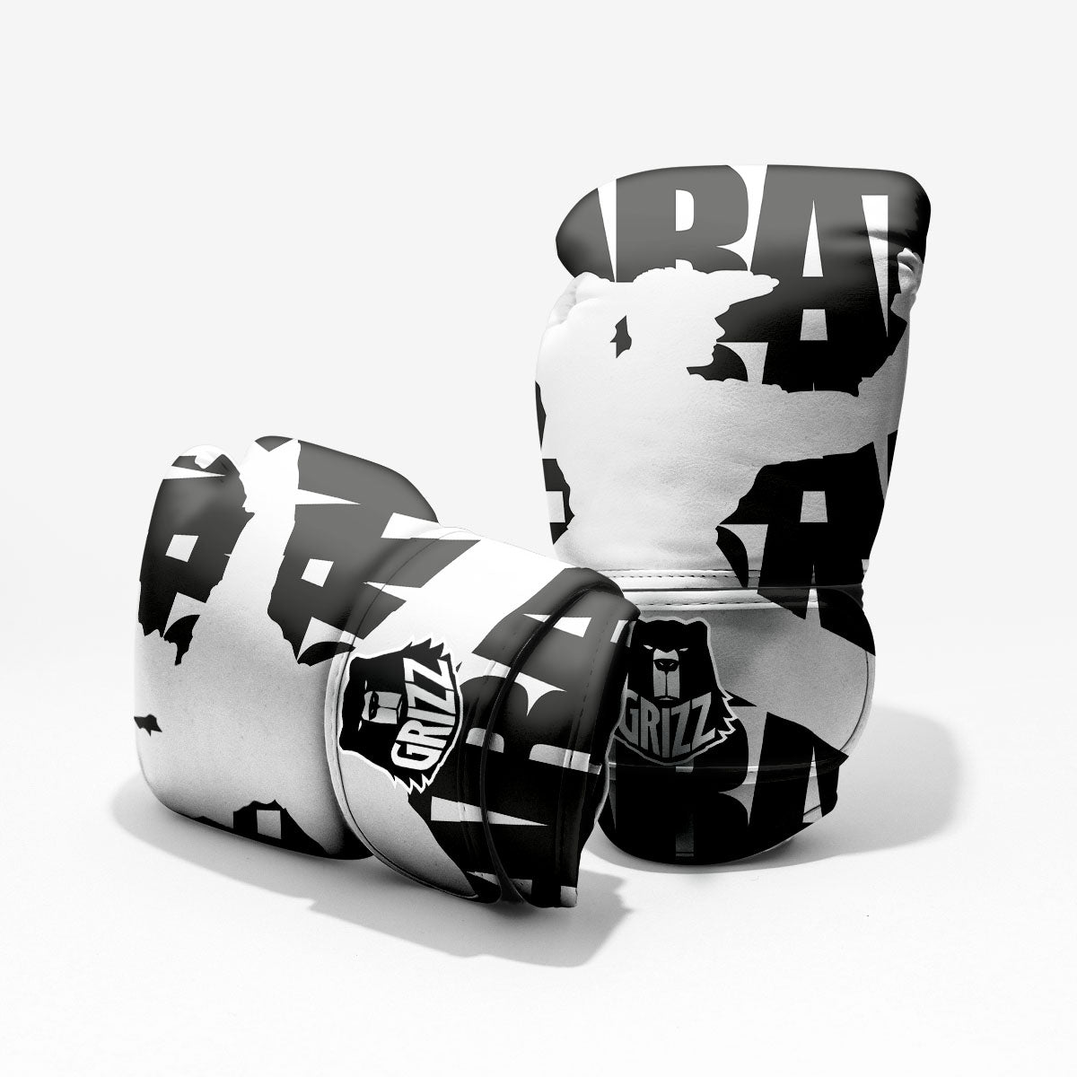 Text Karate Print Pro Boxing Glove