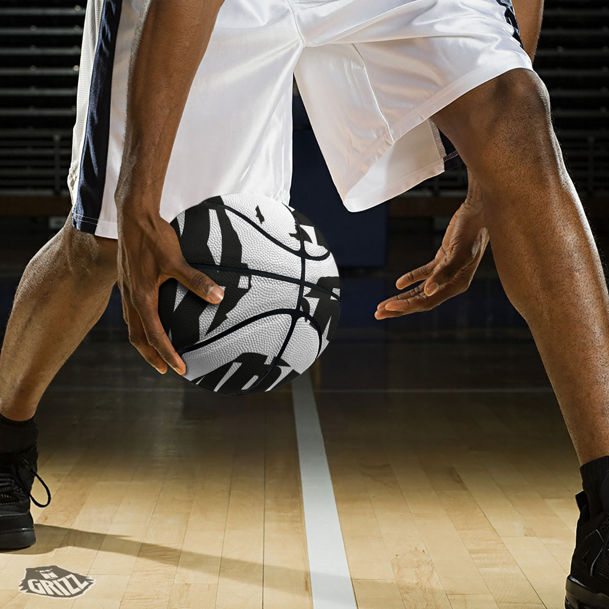 Text Karate Print Basketball