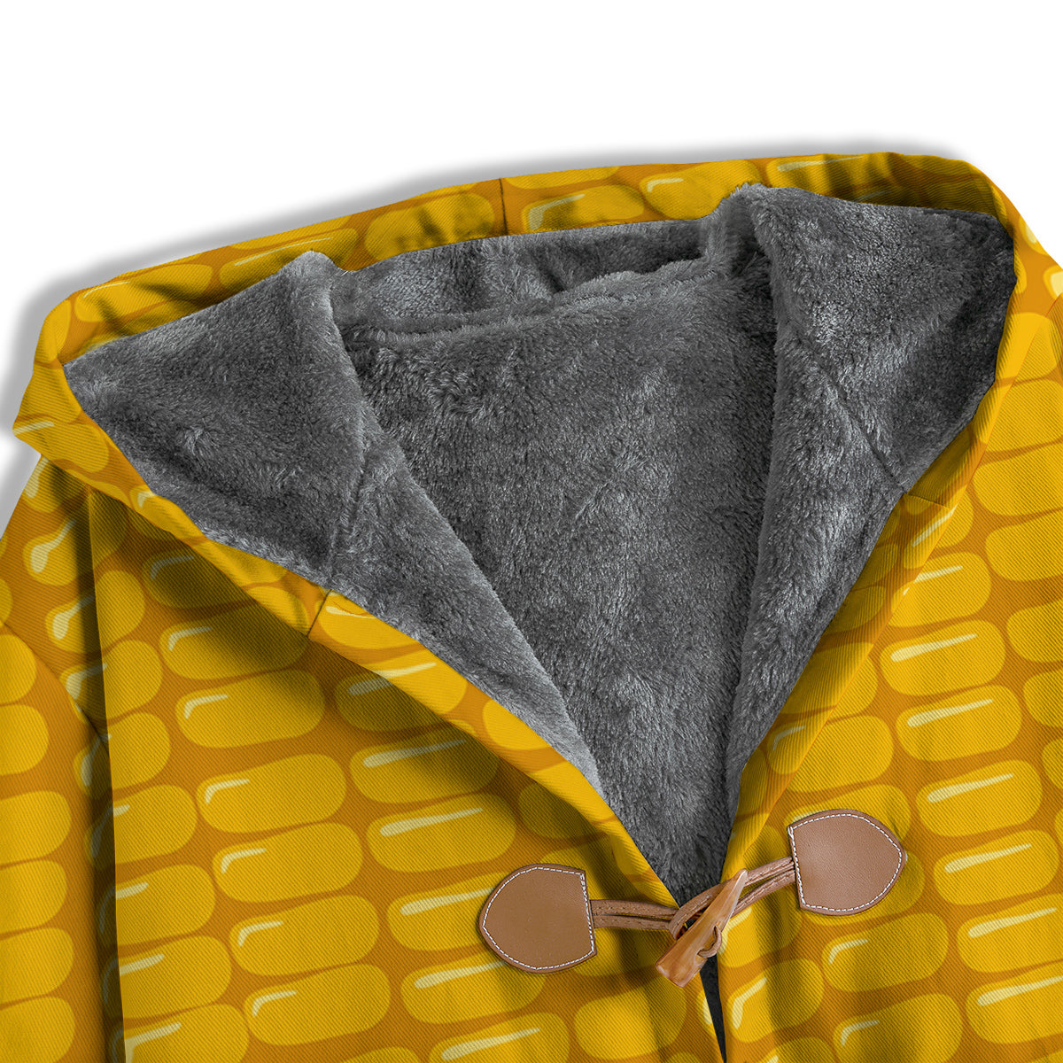 Texture Corn Print Men's Windbreaker Jacket-grizzshop