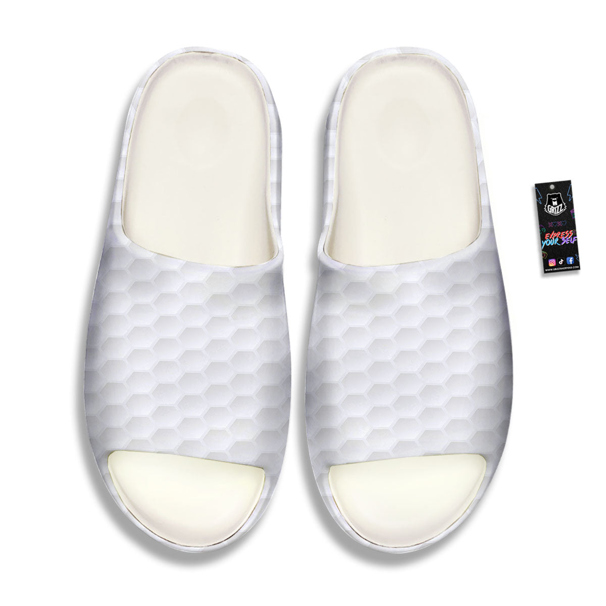 Texture Golf Ball Print Sandals-grizzshop