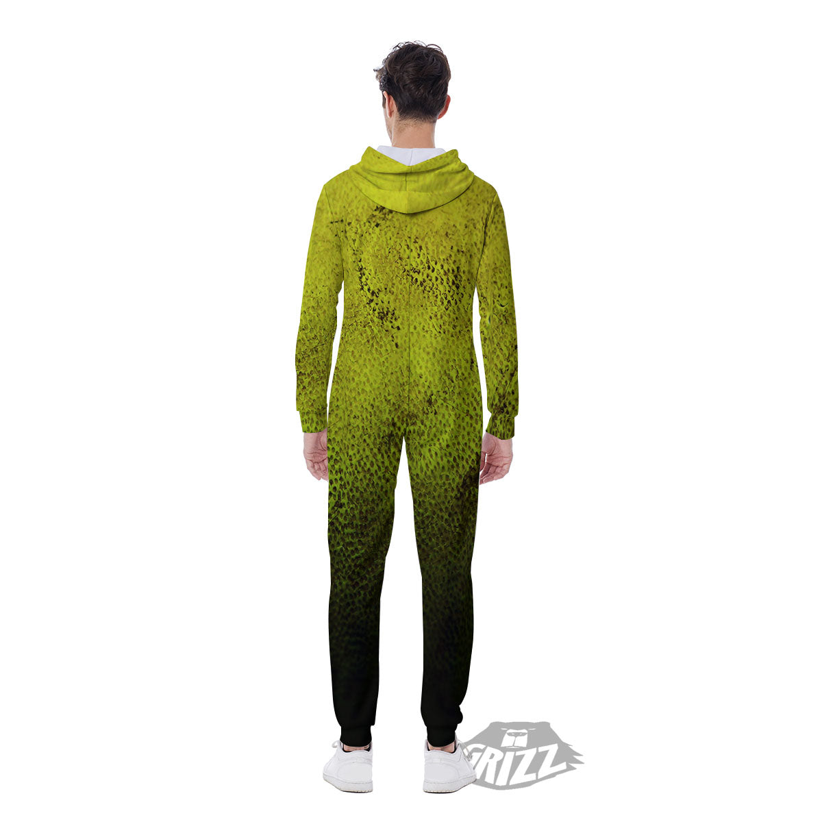 Texture Softball Ball Print Men's Jumpsuit-grizzshop