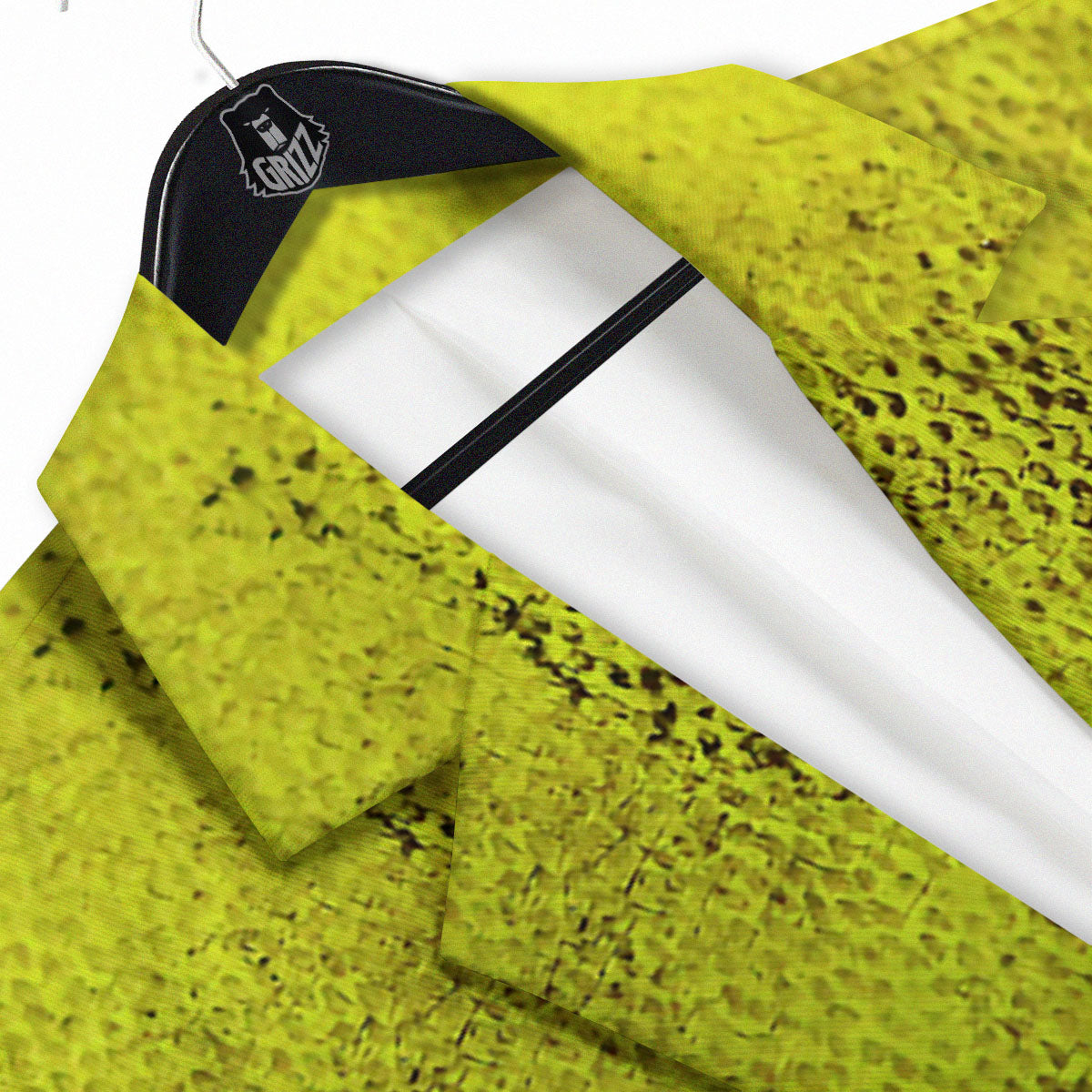 Texture Softball Ball Print Men's Sport Coat-grizzshop